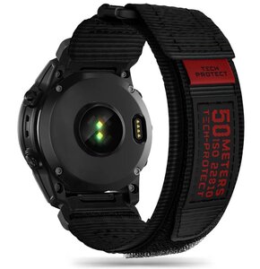 Pasek TECH-PROTECT Scout Pro do Garmin Fenix 5/6/6 Pro/7 Czarny