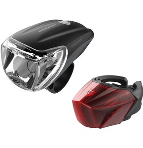 Zestaw lampek rowerowych KROSS Turismo Set