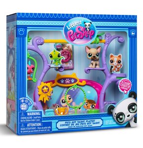 Zestaw figurek LITTLEST PET SHOP Zwierzaki mają talent LPS 00558