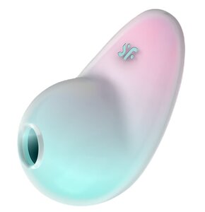 SATISFYER PIXIE DUST Masażer Bezdotykowy Łechtaczki z Wibracją  Miętowo-różowy