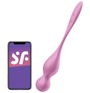 SATISFYER LOVE BIRDS 1 Kulki Do Ćwiczenia Mięśni Kegla  Różowe
