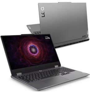 Laptop LENOVO LOQ 15ARP9 15.6" IPS 144Hz R7-7435HS 24GB RAM 512GB SSD GeForce RTX4050 DLSS 3 Windows 11 Home