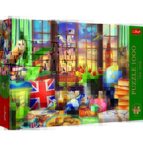 Puzzle TREFL Premium Plus Quality Tea Time Wszystko Co Brytyjskie 10847 (1000 elementów)