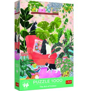 Puzzle TREFL Premium Plus Quality The Art Of Colour Nie Ma To Jak w Domu 10892 (1000 elementów)