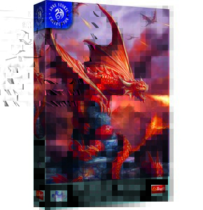 Puzzle TREFL Premium Plus Quality Fantasy Collection Ognisty Smok (1000 elementów)