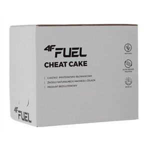 Ciastko proteinowe 4F FUEL Cheat Cake Czekoladowy (11 x 50 g)