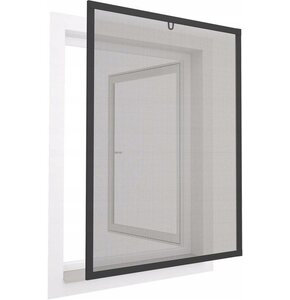 Moskitiera EASY LIFE Alu (80 x 100) Antracytowy