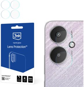 Szkło hybrydowe na obiektyw 3MK Lens Protection do Xiaomi Redmi 13C 5G