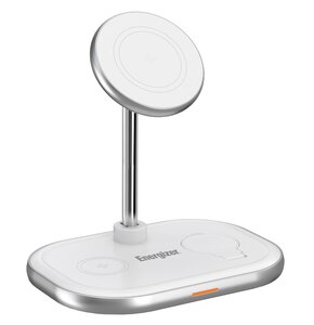 Ładowarka indukcyjna ENERGIZER 3W1 WCP-303 15W Biały