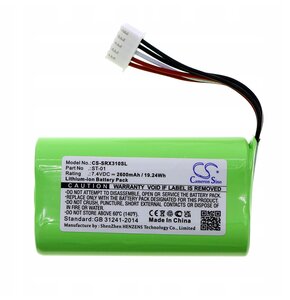 Akumulator CAMERON SINO CS-SRX310SL 2600 mAh do Sony SRS-X3/SRS-XB2/SRS-XB20