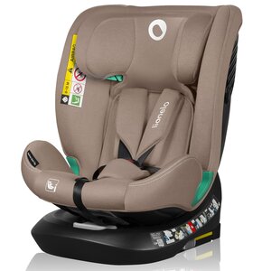 Fotelik samochodowy LIONELO Bastiaan One i-Size 40-150 cm (0-36 kg) Beżowy