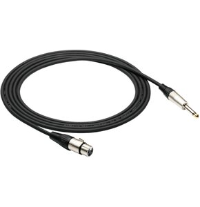 Kabel BLACKBIRD BBMCJ6 Jack 6.3 mm - XLR żeński 6 m
