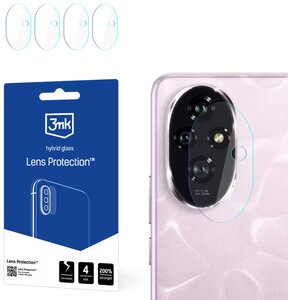 Szkło hybrydowe na obiektywy 3MK Lens Protection do Honor 200