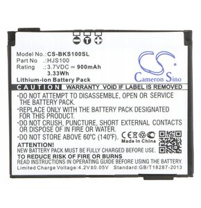 Akumulator CAMERON SINO CS-BKS100SL 900mAh do nawigacji Becker HJS 100/HJS-100/Map Pilot