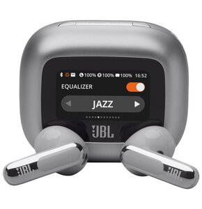 Słuchawki douszne JBL Live Flex 3 ANC Srebrny
