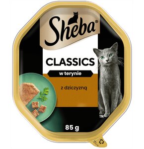 Karma dla kota SHEBA Classics Dziczyzna 85 g