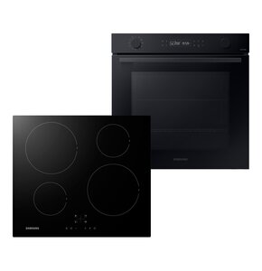 Płyta indukcyjna SAMSUNG NZ64F3NM1AB + Piekarnik SAMSUNG NV7B4145VAK U2 Elektryczny Czarny A+