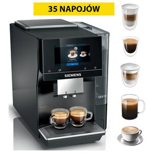Ekspres SIEMENS EQ700 TP713R19 Czarny (Cold Brew)