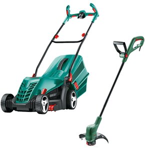 Kosiarka elektryczna BOSCH ARM 34 + Podkaszarka elektryczna EASYGRASSCUT 23 (06008A610D)