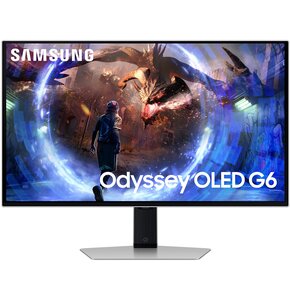 Monitor SAMSUNG Odyssey G6 S27DG600SU 27" OLED 2560x1440px 360Hz 0.03 ms [GTG]