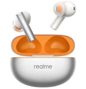 Słuchawki dokanałowe REALME Buds Air 6 ANC  Srebrny