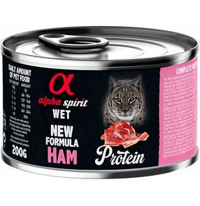 Karma dla kota ALPHA SPIRIT Protein Ham 200 g