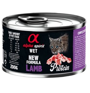 Karma dla kota ALPHA SPIRIT Protein Lamb 200 g
