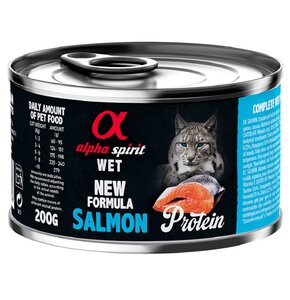 Karma dla kota ALPHA SPIRIT Protein Salmon 200 g