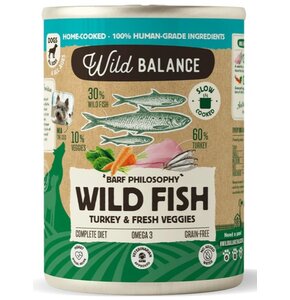 Karma dla psa WILD BALANCE Indyk z rybą 400 g