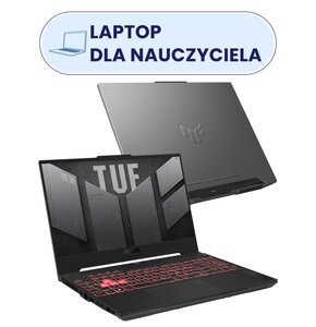 Laptop ASUS TUF Gaming A15 FA507NV-TT903W 15.6" IPS 144Hz R7-7735HS 16GB RAM 1TB SSD GeForce RTX4060 DLSS 3 Windows 11 Home