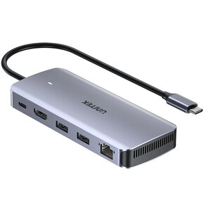 Hub UNITEK D1120A01 USB Typu C 3.2 Gen. 2, Aktywny