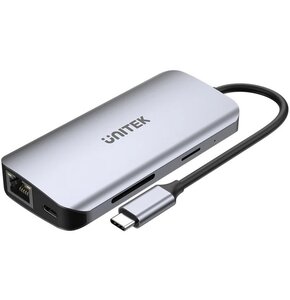 Hub UNITEK D1122A01 USB Typu C, Aktywny