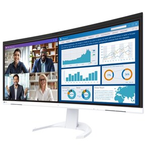 Monitor EIZO FlexScan EV3450XC-WT 34.1" 3440x1440px IPS Curved