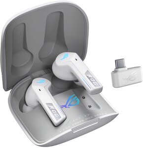 Słuchawki ASUS ROG Cetra True Wireless SpeedNova, Dokanałowe, ANC Biały