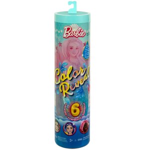 Lalka Barbie Color Reveal Morskie syrenki HRK12 (1 lalka)