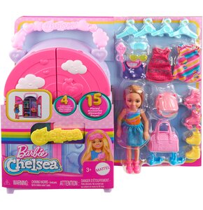 Lalka Barbie Chelsea Szafa HXN03