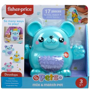 Klocki plastikowe FISHER PRICE Pets Zwierzaczek Zmieniaczek HXP18