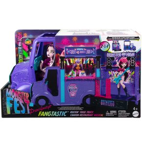 Lalka MONSTER HIGH Koncertowy Food Truck HXH83