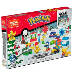Klocki konstrukcyjne MEGA Pokémon Kalendarz świąteczny GYG99