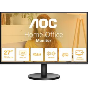 Monitor AOC U27B3A 27" 3840x2160px IPS 4 ms [GTG]
