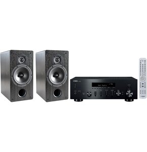 Zestaw stereo YAMAHA MusicCast R-N600A + INDIANA LINE Tesi 261 Czarny