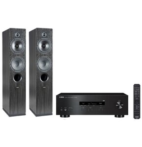 Zestaw stereo YAMAHA R-S202D + INDIANA LINE Tesi 561 Czarny