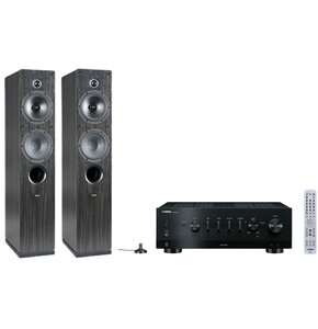 Zestaw stereo YAMAHA MusicCast R-N800A + INDIANA LINE Tesi 561 Czarny