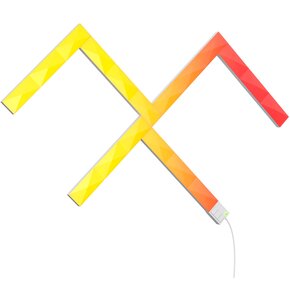 Oświetlenie gamingowe LED FROGGIEX FX-GL3-LL-RGB Regulacja jasności, Wi-Fi (6 szt.)
