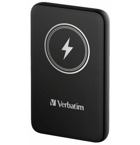 Powerbank indukcyjny VERBATIM Charge n Go Magnetic 10000 mAh Czarny
