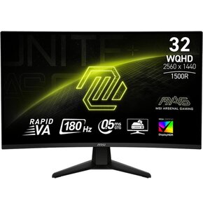 Monitor MSI MAG 32CQ6F 31.5" 2560x1440px 180Hz 0.5 ms [GTG] Curved