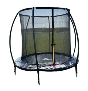 Trampolina ENERO z siatką wewnętrzną FI305 cm Czarny
