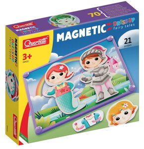 Puzzle magnetyczne QUERCETTI Dress Up Fairy Tales 04422 (21 elementów)