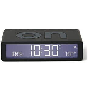 Budzik LEXON Flip Classic Czarny