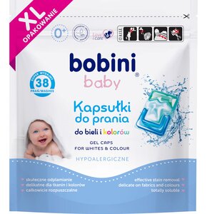 Kapsułki do prania BOBINI Baby 38 szt.